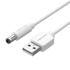 Εικόνα της Καλώδιο Τροφοδοσίας Vention USB to DC 5.5mm 0.5m White CEYWD