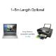 Εικόνα της Καλώδιο Vention USB 2.0 AM/BM 1m Black VAS-A16-B100