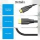 Εικόνα της Καλώδιο Vention HDMI v2.1 M/M 5m Black AANBJ