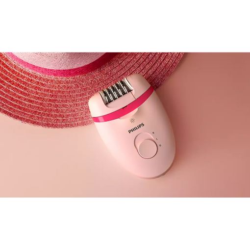 Εικόνα της Σετ Αποτρίχωσης Philips Satinelle Essential Epilator Pink BRE285/00