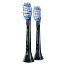 Εικόνα της Ανταλλακτικές Κεφαλές Philips Sonicare G3 Premium Gum Care για Ηλεκτρική Οδοντόβουρτσα Black 2τμχ HX9052/33