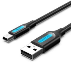 Εικόνα της Καλώδιο Vention USB 2.0 to Mini USB 2m Black COMBH