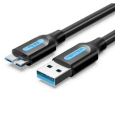 Εικόνα της Καλώδιο Vention USB 3.0 to WD USB AM/AM 0.25m Black COPBC