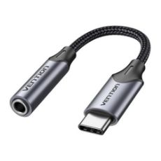 Εικόνα της Adapter Vention Type-C to 3.5mm M/F Gray BGMHA
