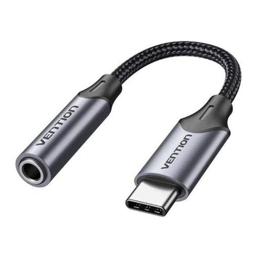 Εικόνα της Adapter Vention Type-C to 3.5mm M/F Gray BGMHA