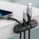 Εικόνα της Desktop Cable Manager Vention 3-Ports Black KBTB0