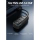 Εικόνα της USB Hub Vention 4-Port USB 2.0 Black (0.15m) VAS-J43-B015