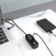 Εικόνα της USB Hub Vention 4-Port USB 2.0 Black (0.5m) VAS-J43-B050