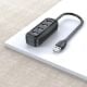 Εικόνα της USB Hub Vention 4-Port USB 2.0 Black (0.5m) VAS-J43-B050