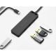 Εικόνα της USB-C Hub Vention 4-Port USB 3.0 Black (1m) TGKBF