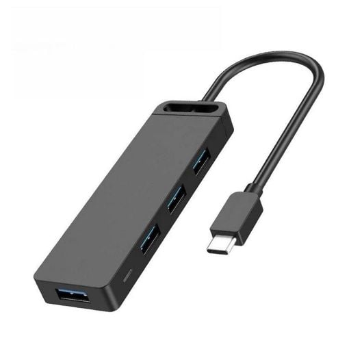 Εικόνα της USB-C Hub Vention 4-Port USB 3.0 Black (1m) TGKBF