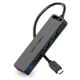 Εικόνα της USB-C Hub Vention 4-Port USB 3.0 Black (1m) TGKBF
