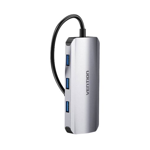 Εικόνα της Docking Station Vention USB-C 6-Port Gray TOHHB
