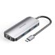 Εικόνα της Docking Station Vention USB-C 6-Port Gray TOHHB