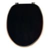 Εικόνα της Καπάκι Λεκάνης Estia Bamboo Essentials Μαύρο 02-15336