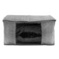 Εικόνα της Θήκη Αποθήκευσης Estia Grey Non Woven Υφασμάτινη Με Διπλό Φερμουάρ 60x45x30cm 03-5719
