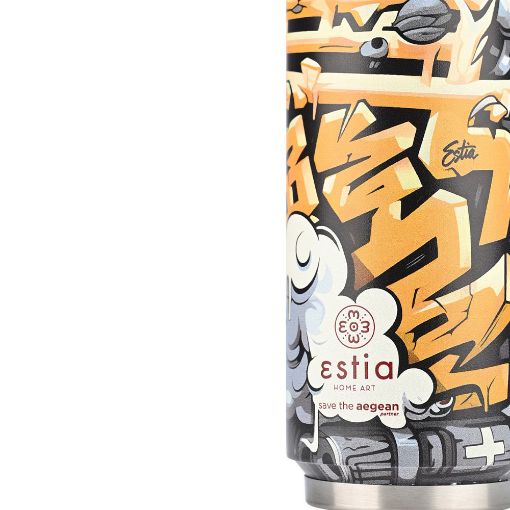Εικόνα της Ποτήρι Θερμός Estia Travel Cup Save The Aegean 500ml Graffiti Rhythm 01-22655