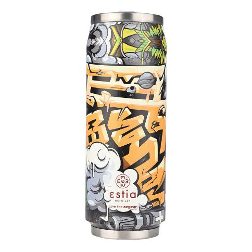 Εικόνα της Ποτήρι Θερμός Estia Travel Cup Save The Aegean 500ml Graffiti Rhythm 01-22655
