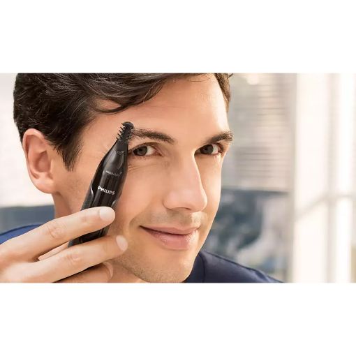Εικόνα της Μηχανή Trimmer Philips Series 3000 Μπαταρίας Black/Grey NT3650/16