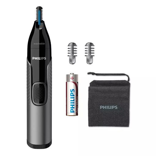 Εικόνα της Μηχανή Trimmer Philips Series 3000 Μπαταρίας Black/Grey NT3650/16