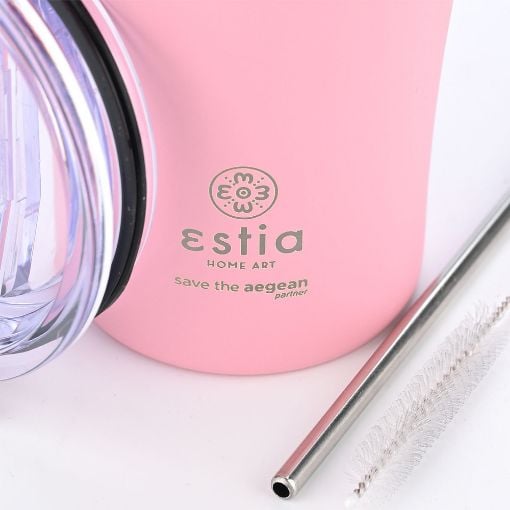 Εικόνα της Ποτήρι Θερμός Estia Coffee Mug Save The Aegean 500ml Blossom Rose 01-23157