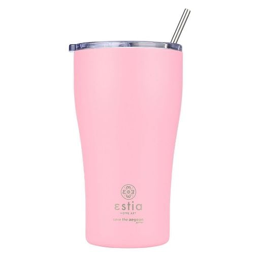 Εικόνα της Ποτήρι Θερμός Estia Coffee Mug Save The Aegean 500ml Blossom Rose 01-23157