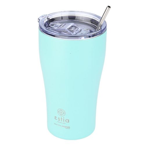 Εικόνα της Ποτήρι Θερμός Estia Coffee Mug Save The Aegean 500ml Bermuda Green 01-23171