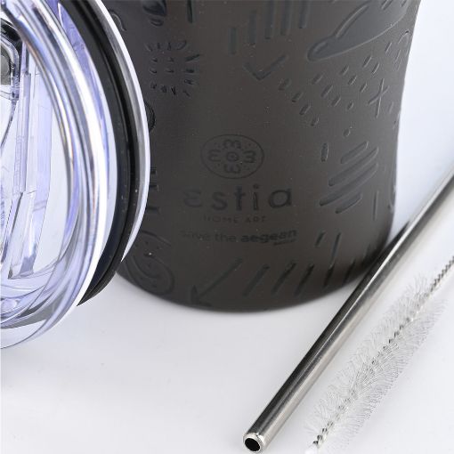 Εικόνα της Ποτήρι Θερμός Estia Coffee Mug Save The Aegean 350ml Noir Echo 01-22891