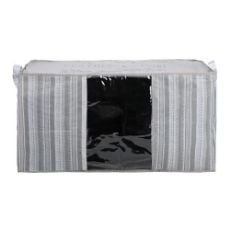 Εικόνα της Θήκη Αποθήκευσης Estia Ivory Non Woven Υφασμάτινη 50x40x30cm Με Παράθυρο 03-23997