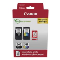 Εικόνα της Πακέτο 2 Μελανιών Canon PG-560 / CL-561 Photo Value Pack 3713C008
