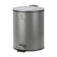 Εικόνα της Καλαθάκι Μπάνιου Estia Classic Μεταλλικό Soft Close 5lt Matte Grey 02-3753