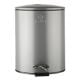 Εικόνα της Καλαθάκι Μπάνιου Estia Classic Μεταλλικό Soft Close 5lt Matte Grey 02-3753