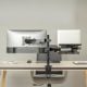 Εικόνα της Dual Monitor Desk Mount Logilink for Monitors 17-32" & Laptops 10-15.6" Black BP0175
