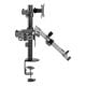 Εικόνα της Dual Monitor Desk Mount Logilink for Monitors 17-32" & Laptops 10-15.6" Black BP0175