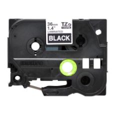 Εικόνα της Ταινία Ετικετογράφου Brother 8m x 36mm White on Black TZe-365