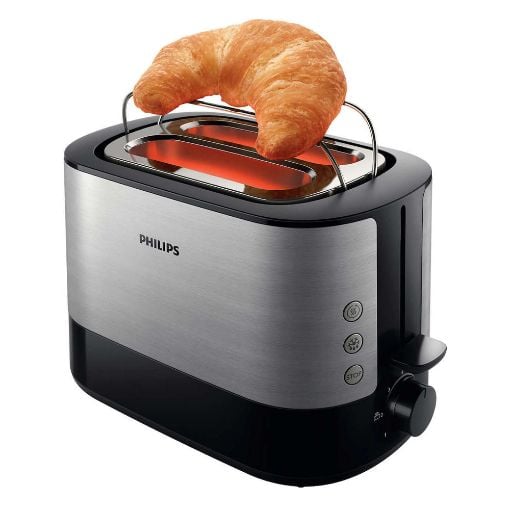 Εικόνα της Φρυγανιέρα Philips Viva Collection 2 Θέσεων 730W Inox HD2639/90