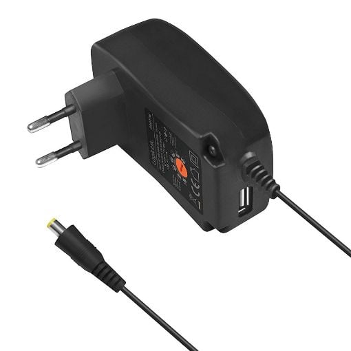 Εικόνα της Universal Τροφοδοτικό Logilink 3-12V 24W Ρυθμιζόμενο με 8 Βύσματα PA0198
