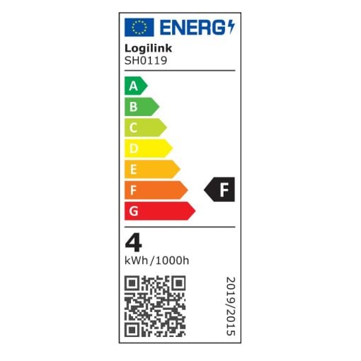 Εικόνα της Logilink Smart LED E14 Candle Wi-Fi 330lm RGB 3000-6500K 4.2W White SH0119