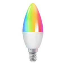 Εικόνα της Logilink Smart LED E14 Candle Wi-Fi 330lm RGB 3000-6500K 4.2W White SH0119