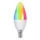 Εικόνα της Logilink Smart LED E14 Candle Wi-Fi 330lm RGB 3000-6500K 4.2W White SH0119