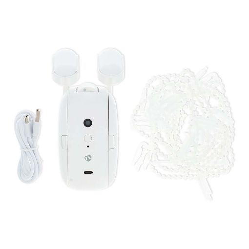 Εικόνα της Nedis SmartLife Rod Rail Curtain Robot Bluetooth White BTMC10WT1PC