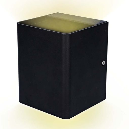 Εικόνα της Επιτοίχιο Φωτιστικό Up & Down Nedis Smartlife Zigbee IP65 Black ZBLOW10RGBW