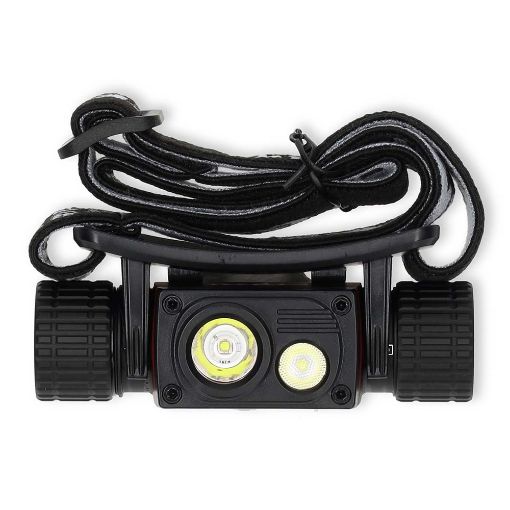 Εικόνα της Nedis LED USB Headlight Black LHLR10WBK