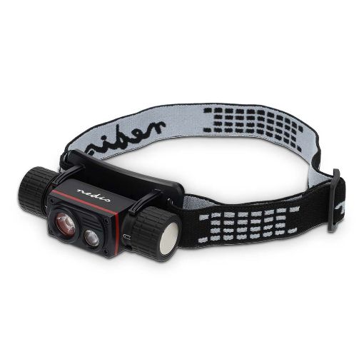 Εικόνα της Nedis LED USB Headlight Black LHLR10WBK