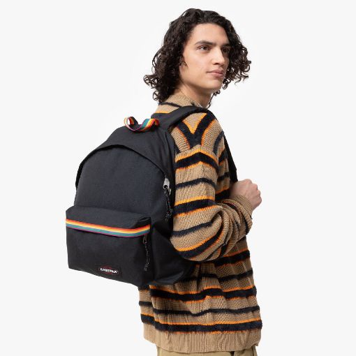 Εικόνα της Eastpak - Τσάντα Πλάτης Padded Pak'R Color Band Rainbow EK0006205O01