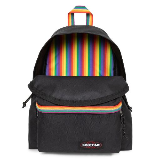 Εικόνα της Eastpak - Τσάντα Πλάτης Padded Pak'R Color Band Rainbow EK0006205O01