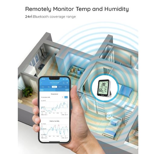 Εικόνα της Govee Smart Thermo-Hygrometer Bluetooth H5075