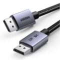 Εικόνα της Καλώδιο Ugreen DP120 DisplayPort 1.4 M/M 8K/60Hz 1m Black 25903