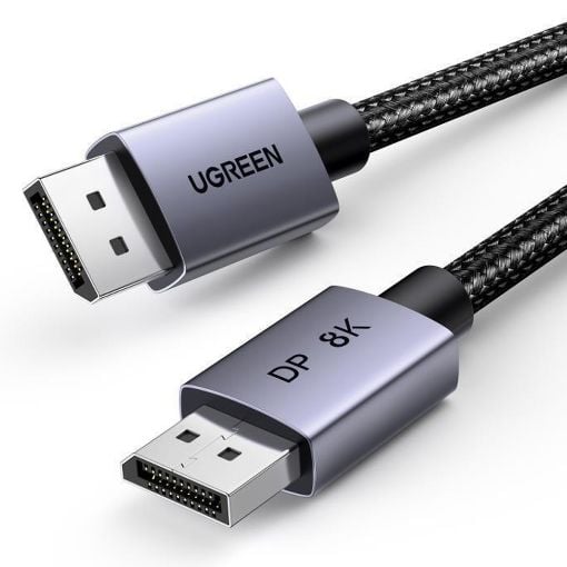 Εικόνα της Καλώδιο Ugreen DP120 DisplayPort 1.4 M/M 8K/60Hz 2m Black 25905