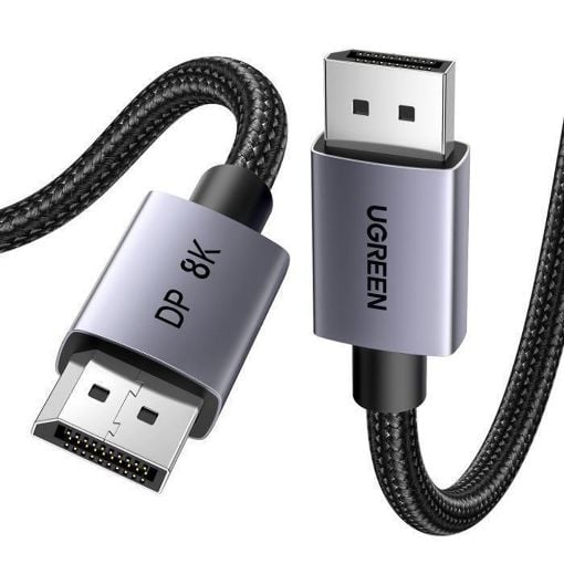 Εικόνα της Καλώδιο Ugreen DP120 DisplayPort 1.4 M/M 8K/60Hz 3m Black 25906